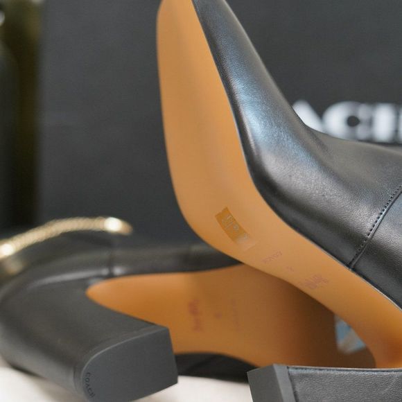 COACH Tessa Bootie - Black - Picture 7 of 8